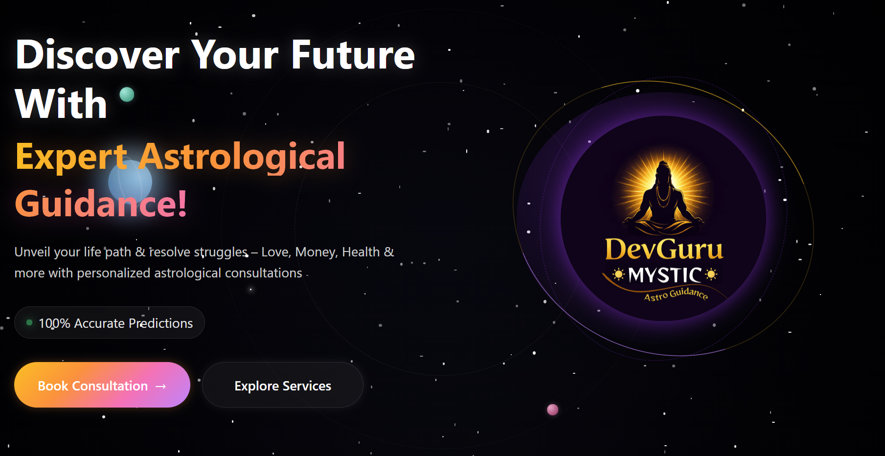 Devguru Mystic Astrology Consultation Platform